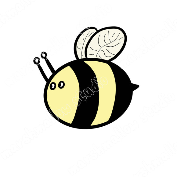 CHUBBY BEE - DIGITAL DOWNLOAD - Marshmallow Studio