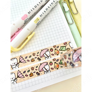 COCOA AUTUMN SEASON - FOILED WASHI TAPE - LIMITED EDITION - Marshmallow Studio