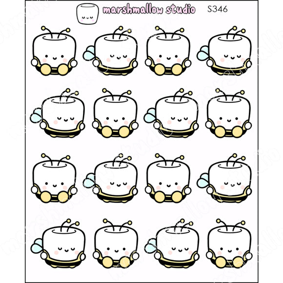 COCOA BEE - PLANNER STICKERS - S346 - Marshmallow Studio