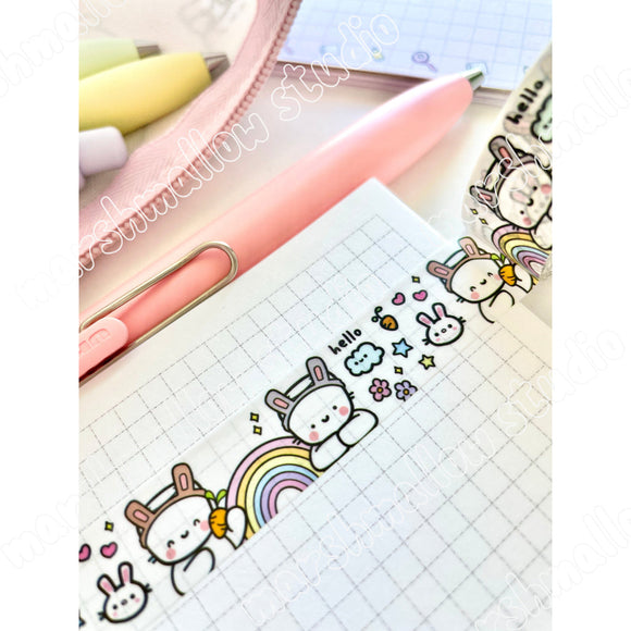 Cocoa Easter Bunny - 15Mm Washi Tape Limited Edition