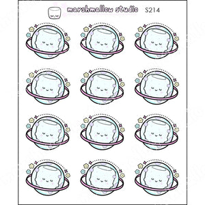 COCOA - NEED SPACE - PLANNER STICKERS - S214 - Marshmallow Studio