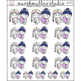 DEBBIE & SHEILA - PLANNER FRIENDS - PLANNER STICKERS S173 - Marshmallow Studio