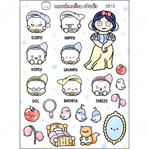 DEBBIE WHITE & THE 7 COCOA'S - PLANNER STICKERS - S813 - Marshmallow Studio