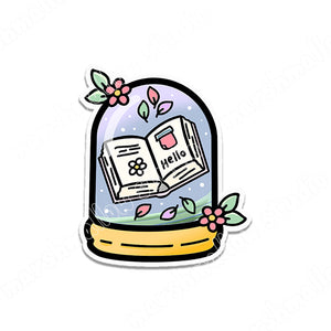 DIGITAL DOWNLOAD - OPEN BOOK CLOCHE - Marshmallow Studio