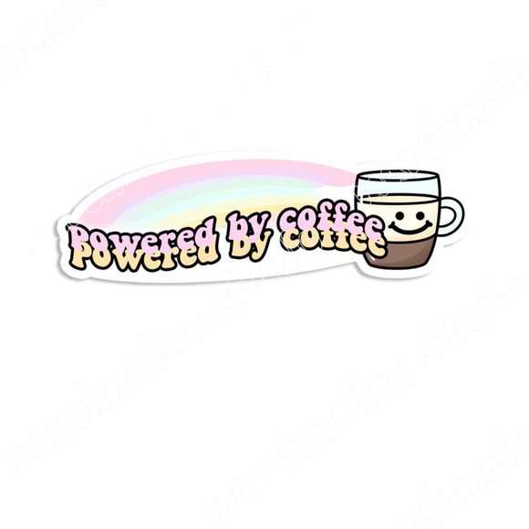 DIGITAL DOWNLOAD - POWERED BY COFFEE - Marshmallow Studio