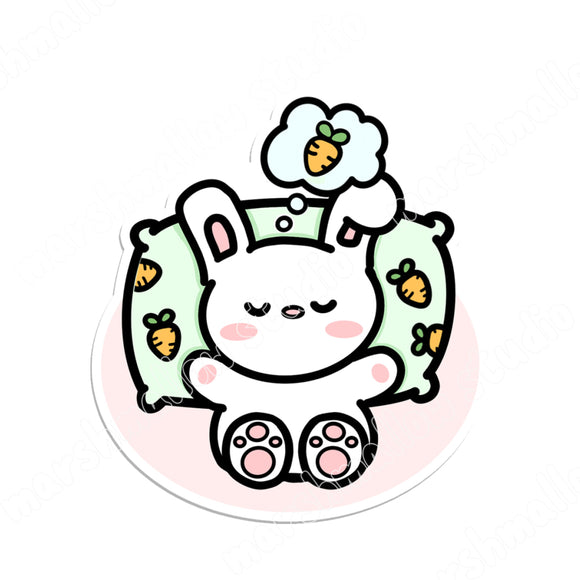 DIGITAL DOWNLOAD - SLEEPY BUNNY - Marshmallow Studio