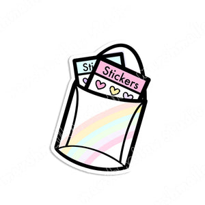 DIGITAL DOWNLOAD  - STICKER ENVELOPE - Marshmallow Studio