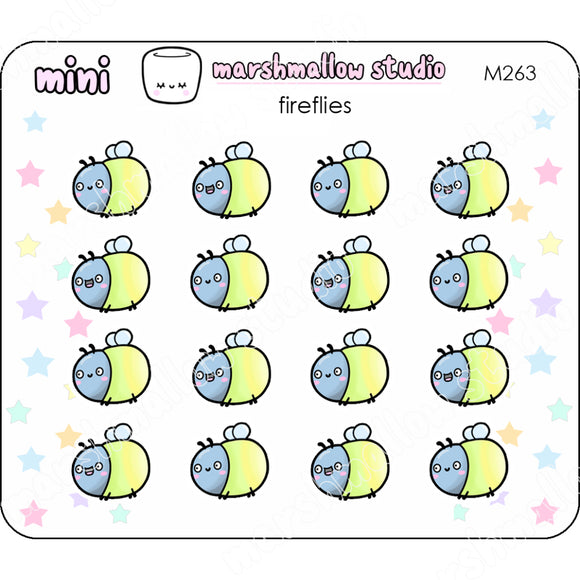 Fireflies - Mini Stickers Planner M263 New Releases