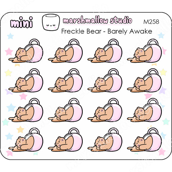 Freckle Bear - Mini Stickers Planner M258 New Releases
