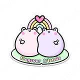 FROGEVER FRIENDS - PEARLY GLOSS - STICKER FLAKE - F141 - Marshmallow Studio