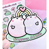 FROGEVER FRIENDS - PEARLY GLOSS - STICKER FLAKE - F141 - Marshmallow Studio