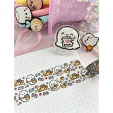 GHOSTIE POSTIE - 15mm PET (CLEAR) WASHI TAPE - LIMITED EDITION - Marshmallow Studio