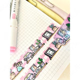 HOME SHELF (PET - CLEAR) - 15mm WASHI TAPE - LIMITED EDITION - Marshmallow Studio