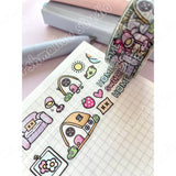 HOME SWEET HOME - 20mm CLEAR WASHI TAPE - Marshmallow Studio
