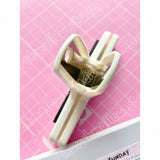 LARGE KAWAII BINDER CLIP - 3 COLOUR OPTIONS - Marshmallow Studio