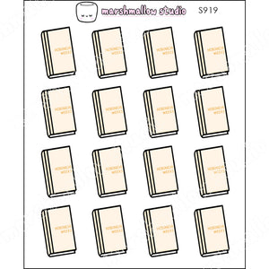 LITTLE HOBONICHI WEEKS - PLANNER STICKERS - S919 - Marshmallow Studio