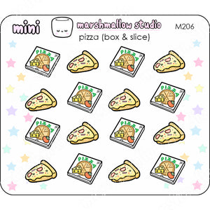 Mini Stickers - Pizza Planner M206 New Releases
