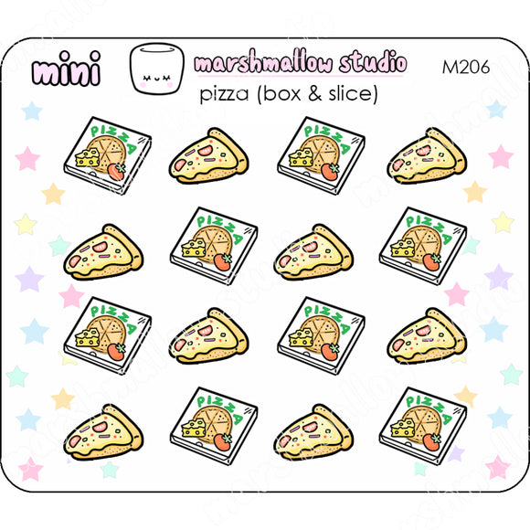 Mini Stickers - Pizza Planner M206 New Releases
