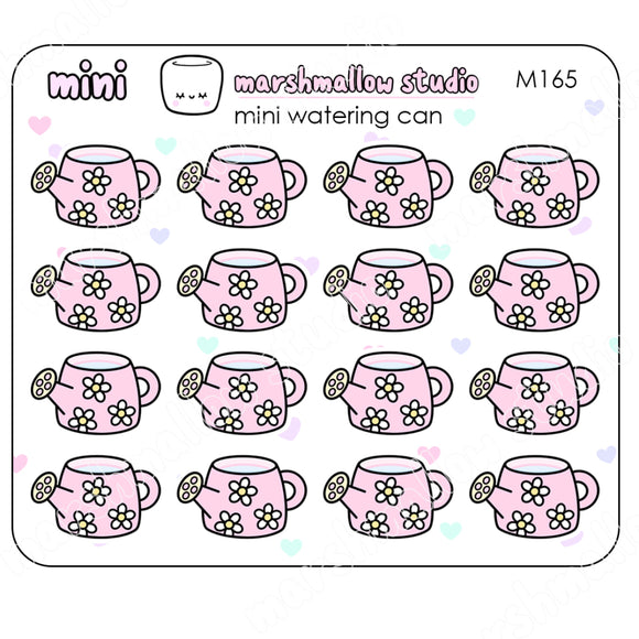MINI STICKERS - WATERING CAN - PLANNER STICKERS - M165 - Marshmallow Studio