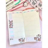 ** SECONDS ** - MINI MALLOW WEEKS - BEE PINK - Marshmallow Studio