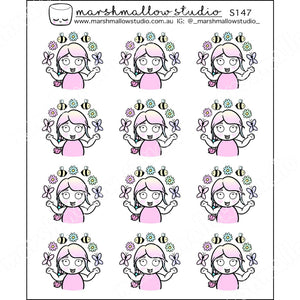 SHEILA SUGAR - HAPPY DAY - PLANNER STICKERS S147 - Marshmallow Studio