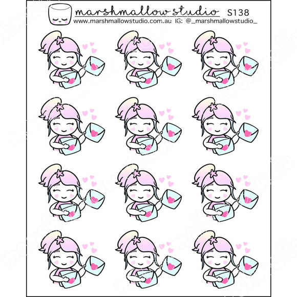 SHEILA SUGAR - HAPPY MAIL - PLANNER STICKERS S138 - Marshmallow Studio