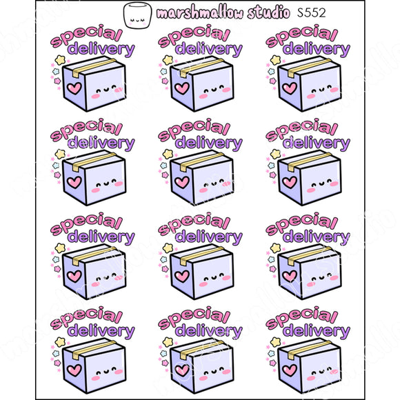 SPECIAL DELIVERY - PLANNER STICKERS - S552 - Marshmallow Studio
