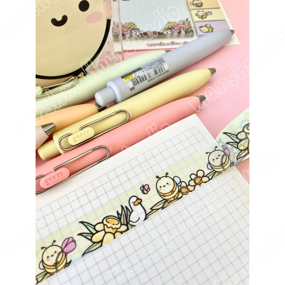 Spring Chubby Bee - 15Mm Washi Tape Limited Edition