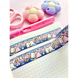 STATIONERY DREAMS (WITH COCOA) - FOILED WASHI TAPE - LIMITED EDITION - Marshmallow Studio