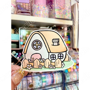 STICKER FLAKE - PRAIRIE HOUSE - F232 - Marshmallow Studio