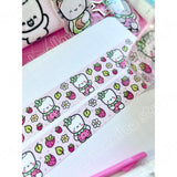 STRAWBERRY COCOA - 15mm FOILED WASHI TAPE - LIMITED EDITION - Marshmallow Studio
