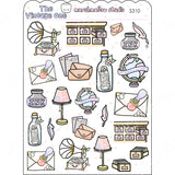 THE VINTAGE ONE - SUPER SAMPLER - PLANNER STICKERS - S310 - Marshmallow Studio