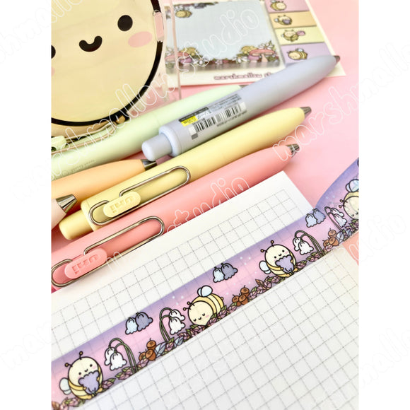 Winter Chubby Bee - 15Mm Washi Tape Limited Edition