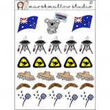AUSTRALIA PLANNER STICKERS S24 - Marshmallow Studio