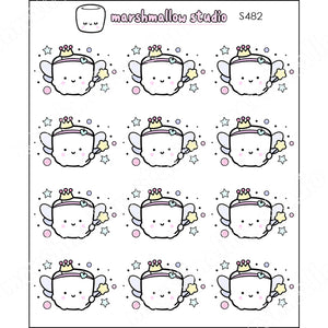 COCOA MARSHMALLOW - FAIRY MAGIC - PLANNER STICKERS - S482 - Marshmallow Studio