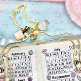 PLANNERMOON - PAGE HOLDER CLIP - LIMITED EDITION - Marshmallow Studio