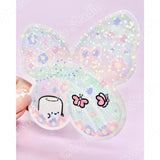 STICKER FLAKE - COCOA BUTTERFLY (HOLOGRAPHIC) - LIMITED EDITION - Marshmallow Studio