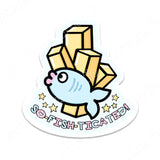 STICKER FLAKE - SO-FISH-TICATED - F239 - Marshmallow Studio